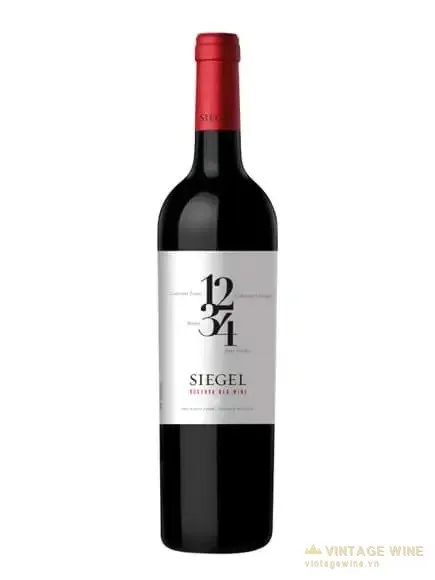 Rượu vang Siegel Reserva 1234 Red