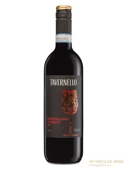 Rượu vang Tavernello Montepulciano D’Abruzzo