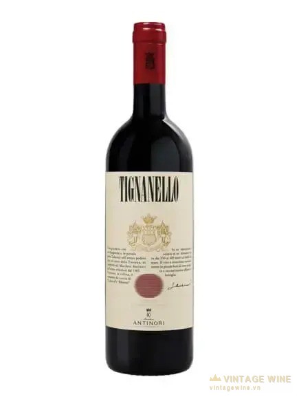 Rượu vang Tignanello của Antinori, rượu vang Ý cao cấp nhóm Super Tuscan
