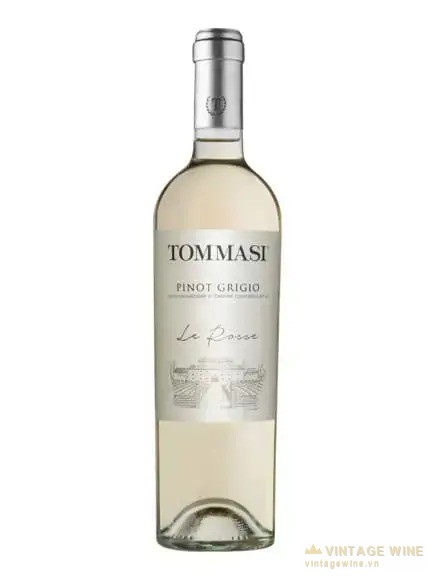 Chai vang trắng Tommasi Le Rosse Pinot Grigio