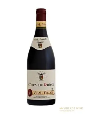 Rượu vang Vidal Fleury Cotes Du Rhone Rouge