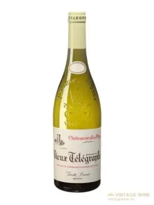 Rượu vang Vieux Telegraphe Chateauneuf du Pape La Crau White