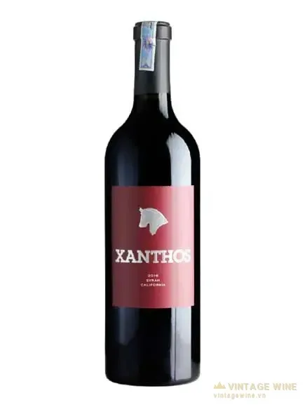 Rượu vang Xanthos Syrah California
