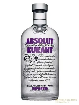 Rượu Vodka Absolut Kurant