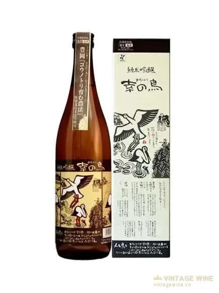 Sake Chikusen Kimoto Jikomi Kounotori Junmai Ginjo