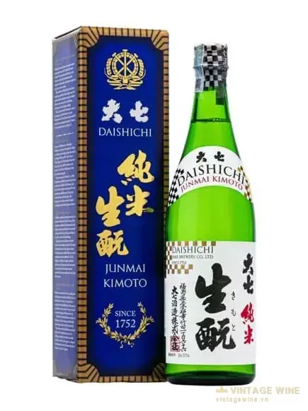 Sake Daishichi Junmai Kimoto