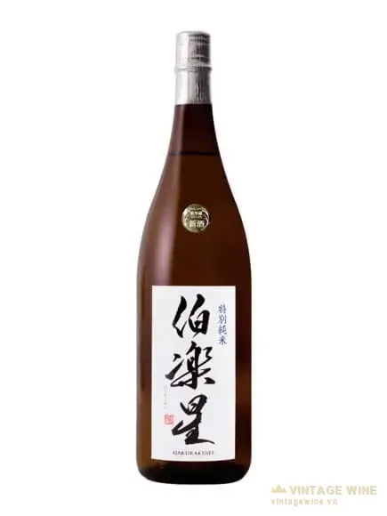 Sake Hakurakusei Tokubetsu Junmai