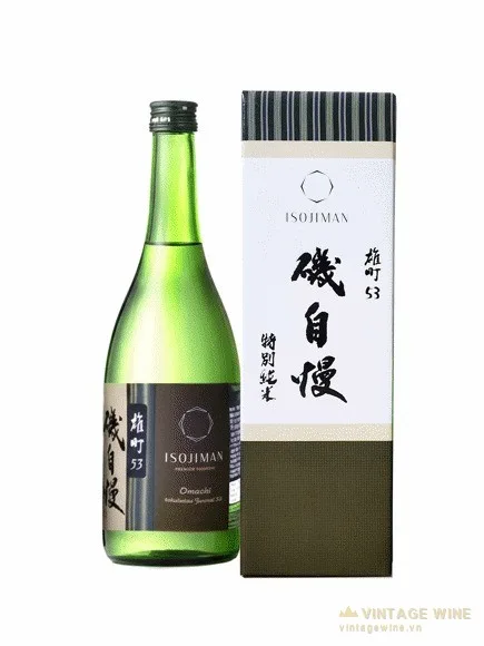 Sake Isojiman Tokubetsu Junmai Omachi 53