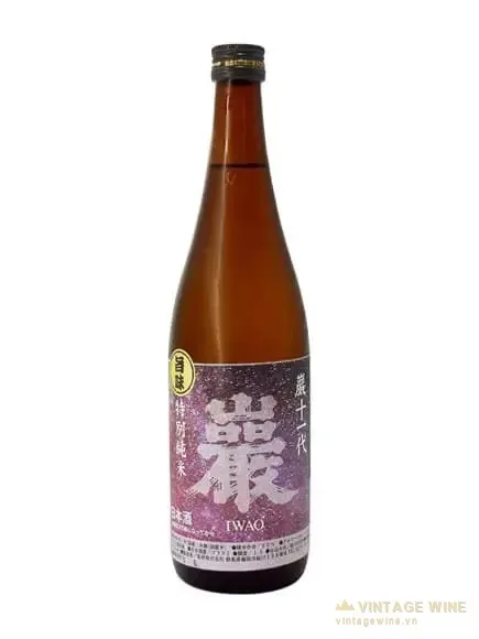Sake IWAO 60 Juichidai Tokubetsu Junmai