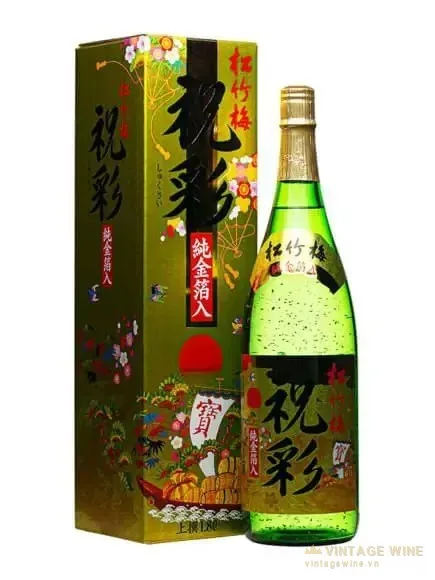 Sake mặt trời đỏ Takara - xanh 1.8L