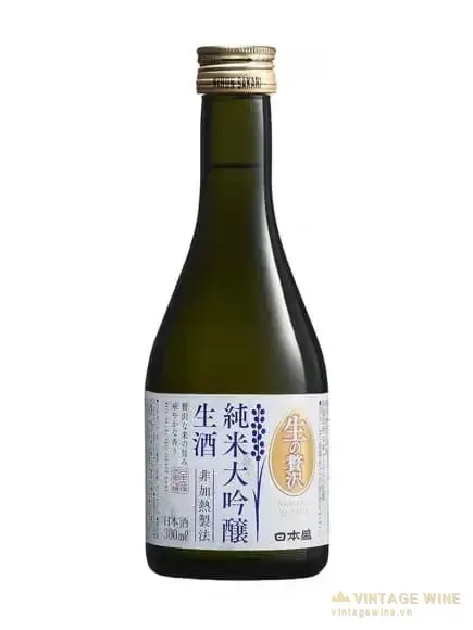 Sake Nihonsakari Nama No Zeitaku Junmai Daiginjo 300ml