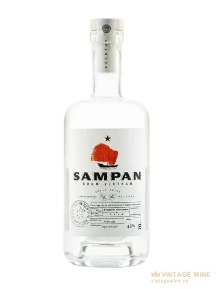 Sampan 43% - White Rhum Vietnam