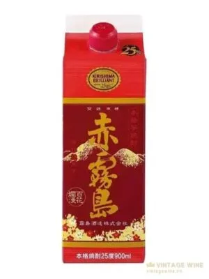 Shochu Pack Aka Kirishima Imo 900ml