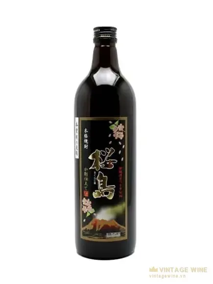 Shochu Sakurajima Kuro Imo