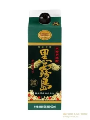 Shochu Slimpack Kuro Kirishima Imo 900ml
