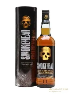 Smokehead Islay Single Malt – single Malt Scotch, Scotland, 700ml