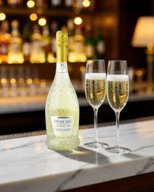 Sparkling Bosio Zero Demi-Sec White – vang nổ / Sparkling, Ý, 750ml (ảnh bối cảnh)