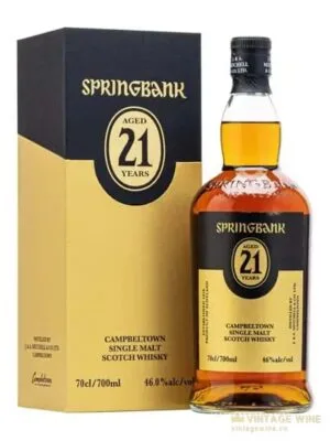 Springbank 21 năm – single Malt Scotch, Campbeltown, Scotland, 700ml