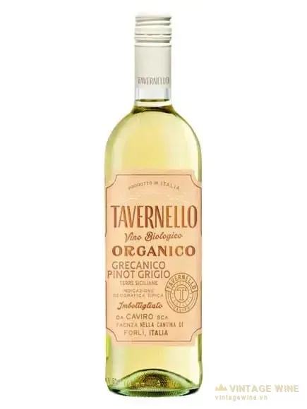 Tavernello Organico Grecanico Pinot Grigio Terre Siciliane