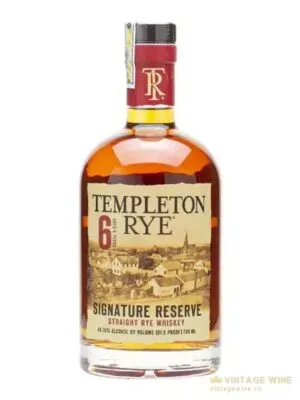 Templeton Rye 6 năm – cask Strength, Hoa Kỳ, 750ml