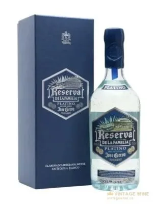Tequila Jose Cuervo Reserva de La Familia Platino – Mexico, 750ml
