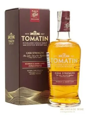 Tomatin Cask Strength – Highland, Scotland, 700ml