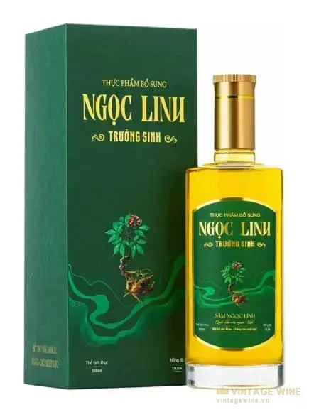 Truong Sinh (Green) Rượu sâm Ngọc linh