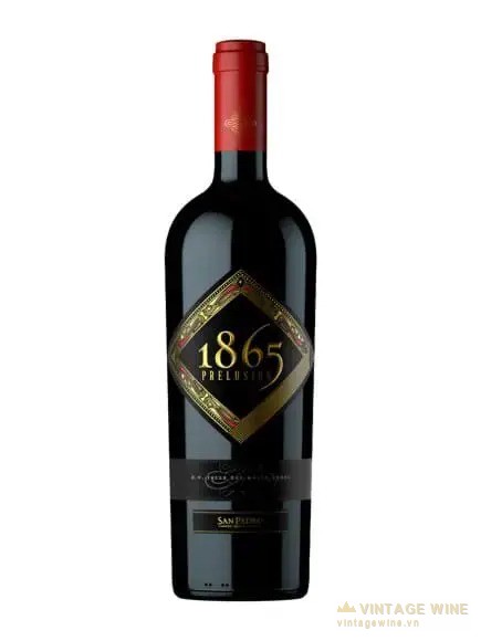 Chai vang 1865 Prelusion phối kiểu Bordeaux