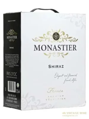 Vang bịch Moanastier Shiraz 3L