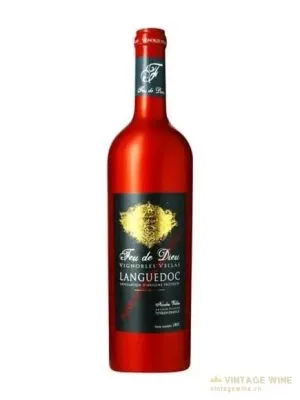 Vang Feu De Dieu Vignoble Vellas Languedoc