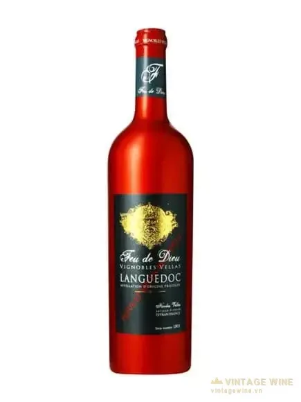 Vang Feu De Dieu Vignoble Vellas Languedoc