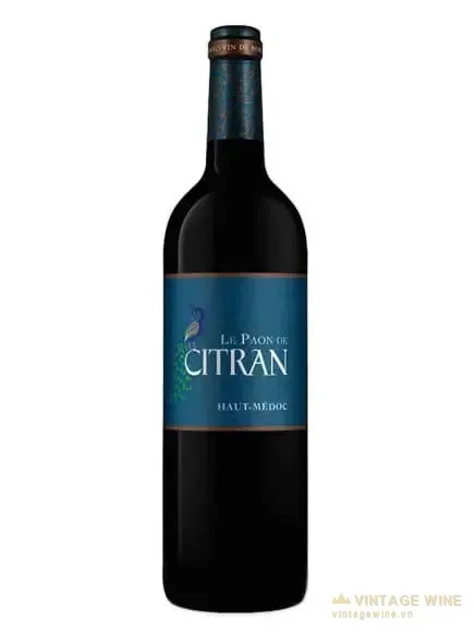 Vang Le Paon de Citran Haut-Medoc