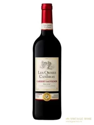 Vang Les Ormes de Cambras Cabernet Sauvignon