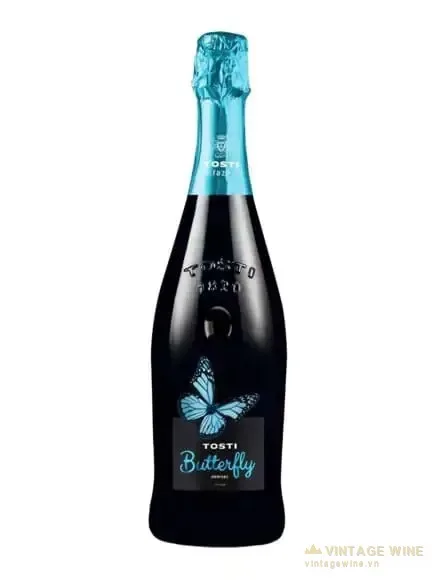Vang nổ Tosti Butterfly Demi Sec