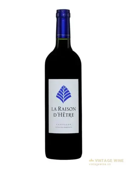 Vang Raison d'Hetre Castillon Cotes de Bordeaux