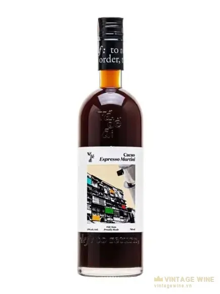 Ve De Di Cacao Espresso Martini Cocktail pha sẵn