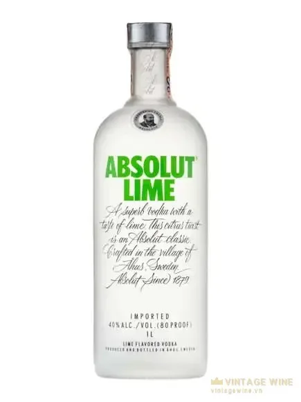 Vodka Absolut Lime 1L
