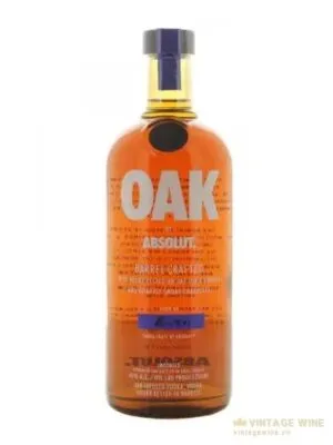 Vodka Absolut Oak
