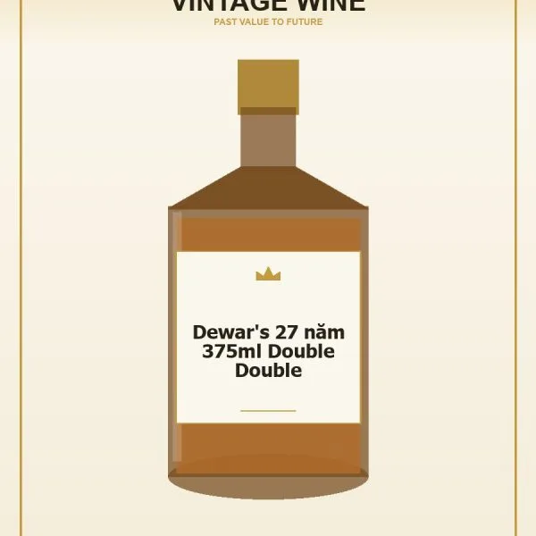 Dewar's 27 năm 375ml Double Double