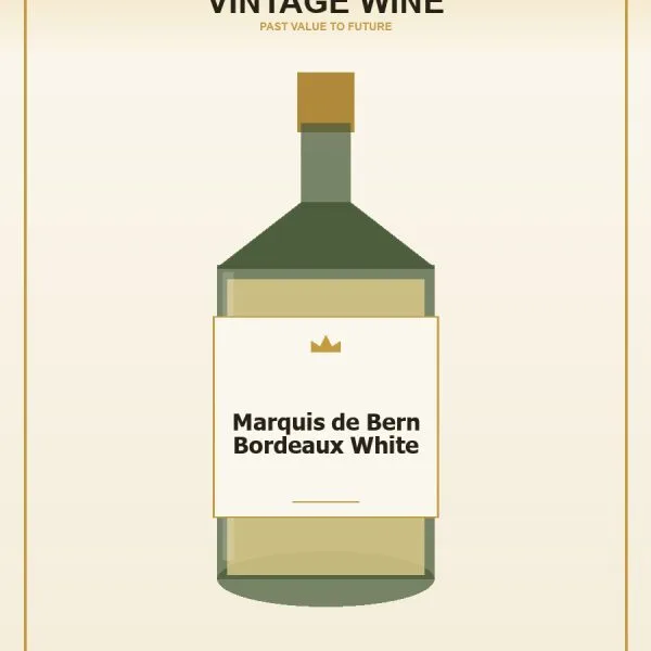 Marquis de Bern Bordeaux White
