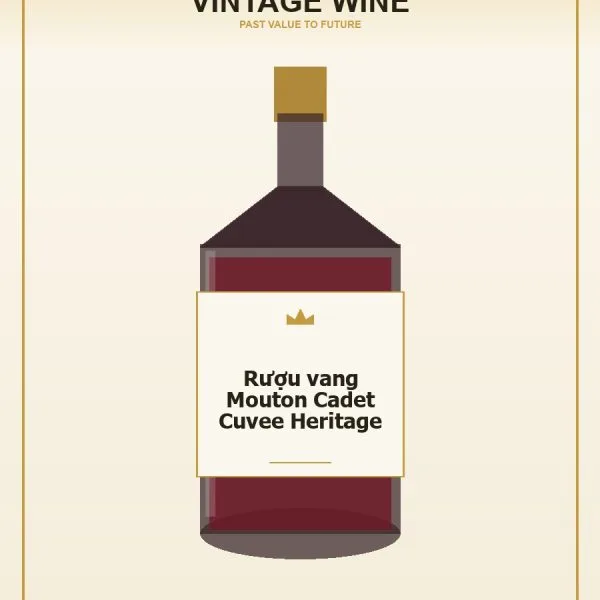 Rượu vang Mouton Cadet Cuvee Heritage