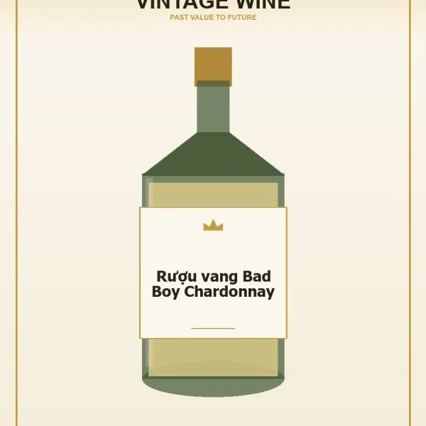 Rượu vang Bad Boy Chardonnay