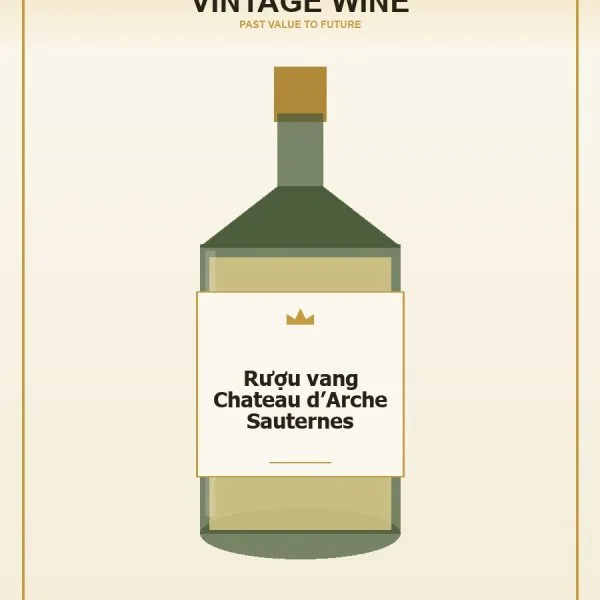 Rượu vang Chateau d’Arche Sauternes
