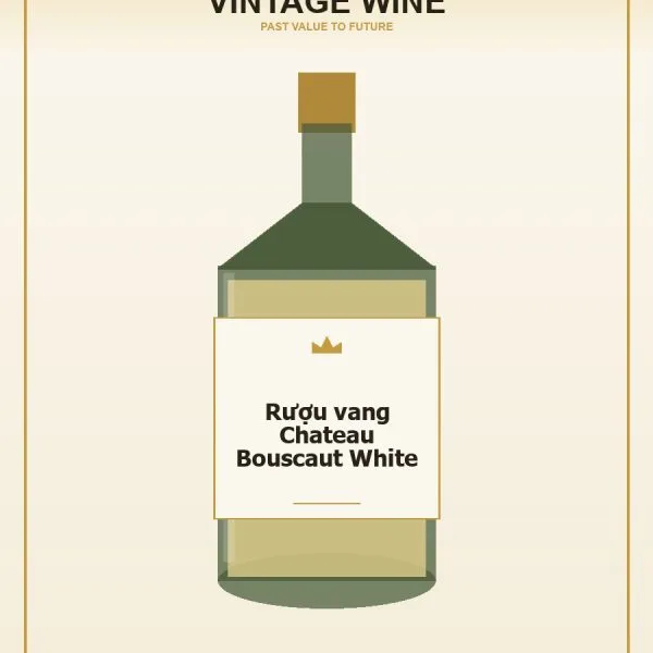 Rượu vang Chateau Bouscaut White