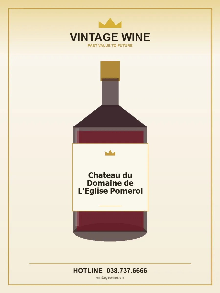 Chateau du Domaine de L'Eglise Pomerol