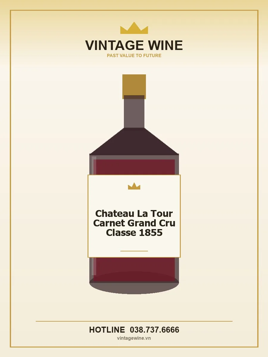 Chateau La Tour Carnet Grand Cru Classe 1855