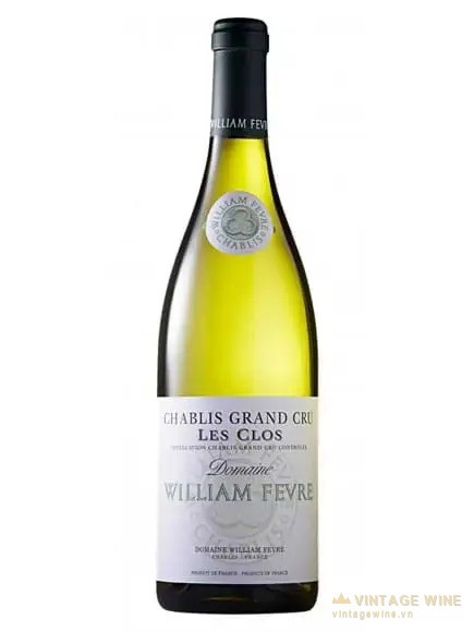 William Fèvre Chablis Grand Cru Les Clos, vườn trên đá vôi Kimmeridgian