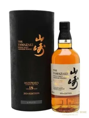 Yamazaki 18 năm Mizunara - 2024 Japanese Single Malt Whisky