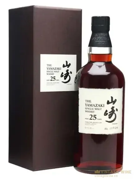 Yamazaki 25 năm Japanese Single Malt Whisky