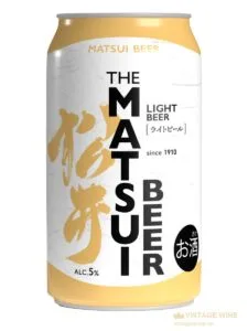 Bia Matsui Light Beer lon 350ml